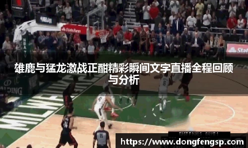 雄鹿与猛龙激战正酣精彩瞬间文字直播全程回顾与分析